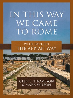 cover image of In This Way We Came to Rome